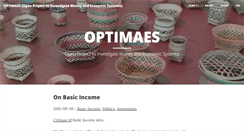 Desktop Screenshot of optimaes.info